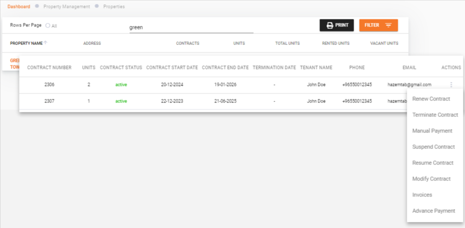 Manual payment option