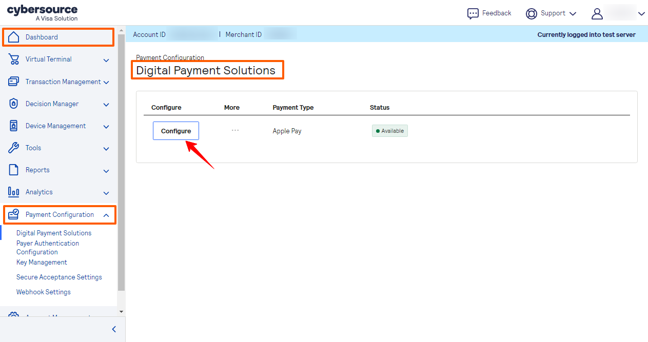 Cybersource Digital Payment Solutions