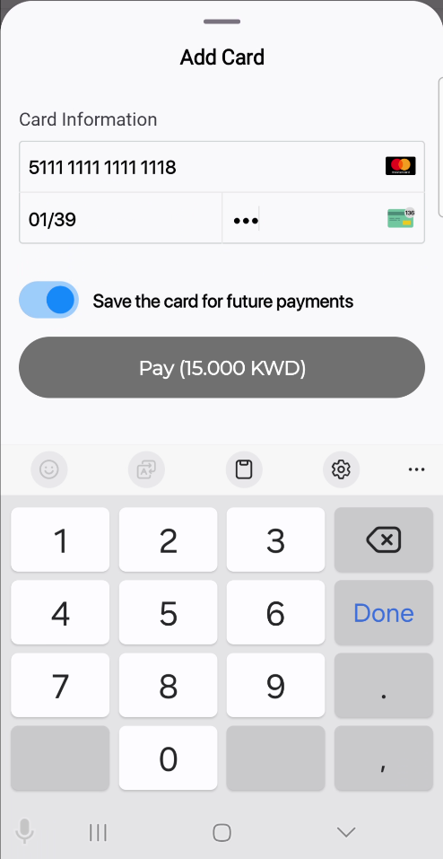 flutter | Ottu Documentation