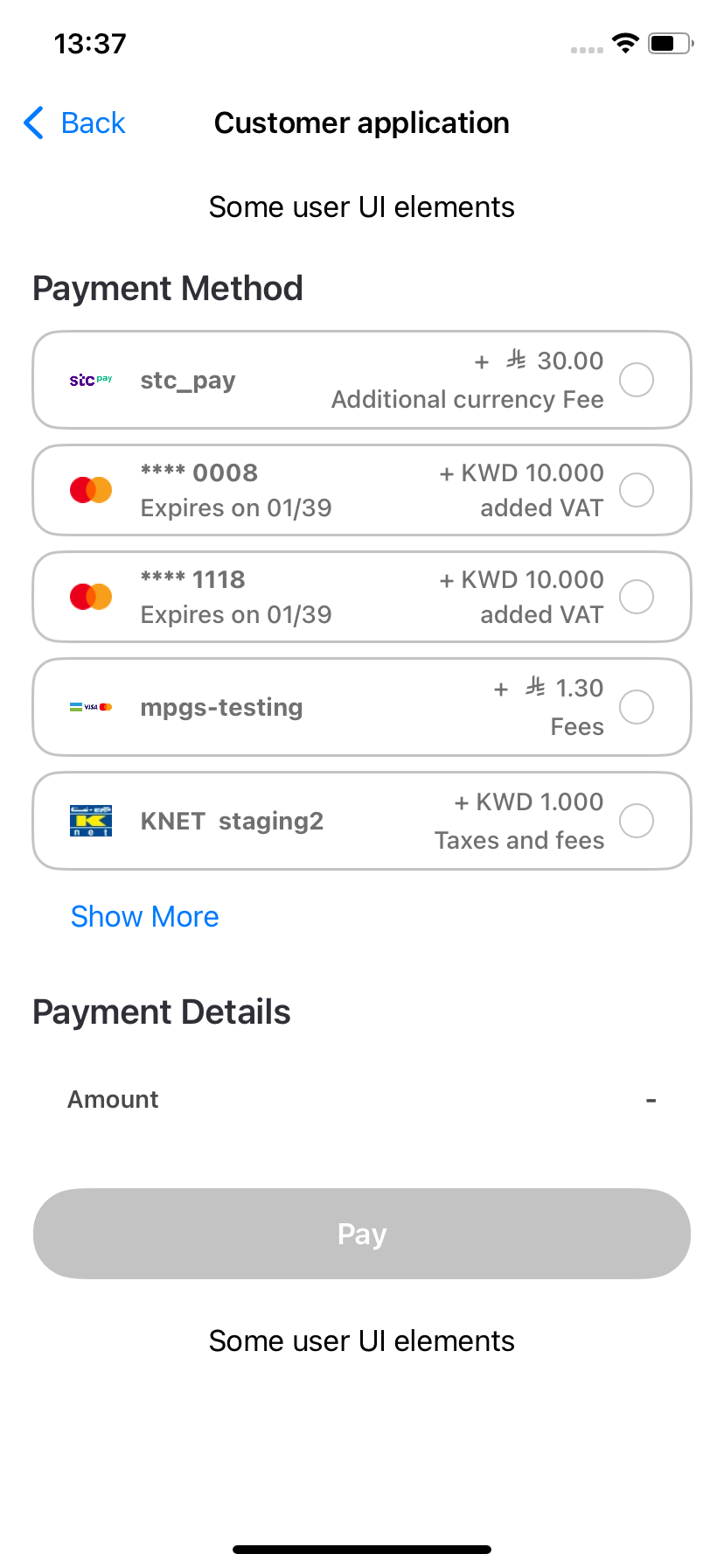 flutter | Ottu Documentation